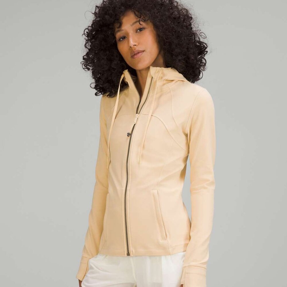 ** NEW**, Lululemon Hooded Define Jacket Nulu, Prosecco, Size 8